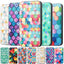 Premium Multicolored Flip Wallet Case for iPhone
