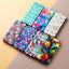 Premium Multicolored Flip Wallet Case for iPhone