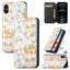 Premium Multicolored Flip Wallet Case for iPhone