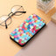 Premium Multicolored Flip Wallet Case for iPhone