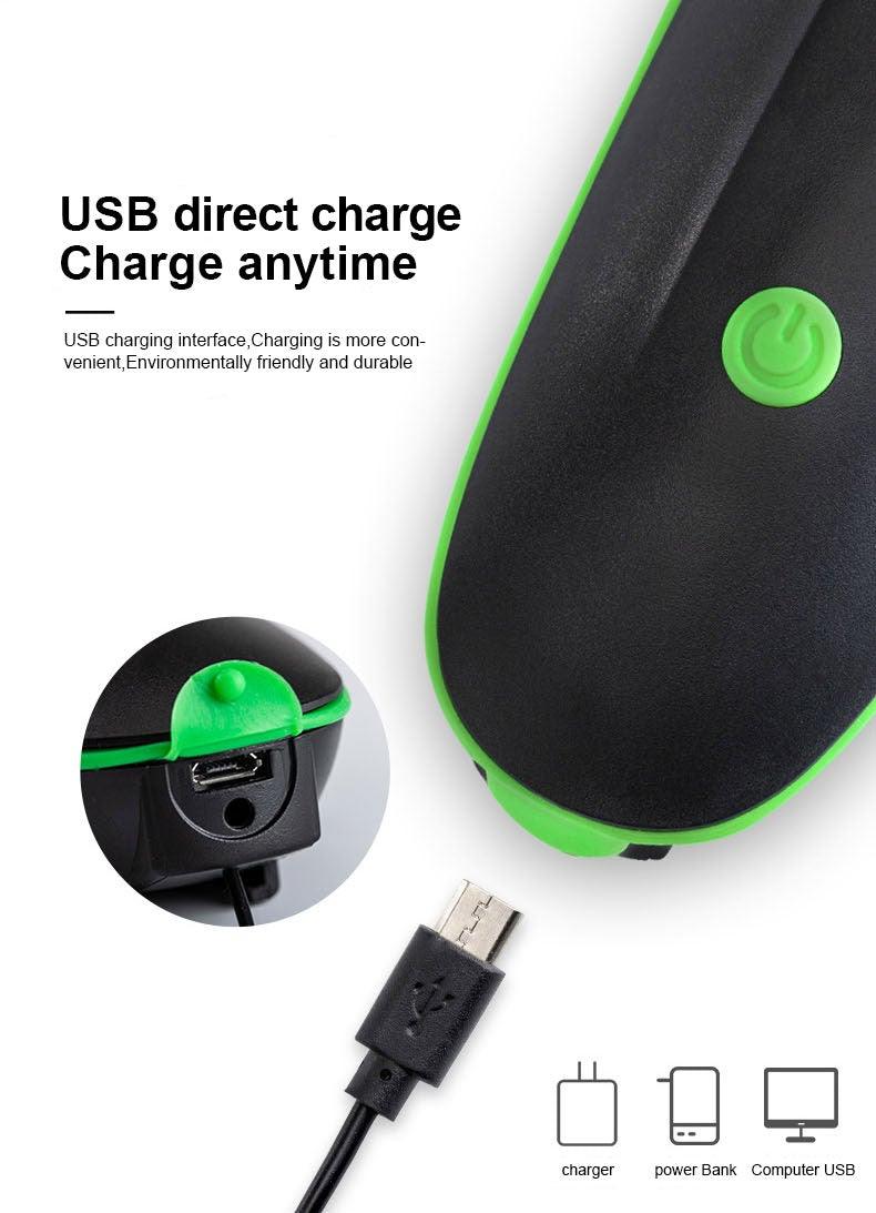 Premium Multifunction Bicycle Light & Horn Set