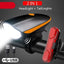 Premium Multifunction Bicycle Light & Horn Set