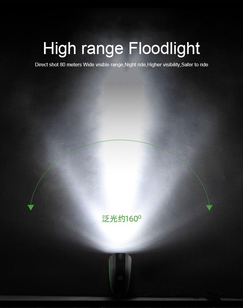 Premium Multifunction Bicycle Light & Horn Set