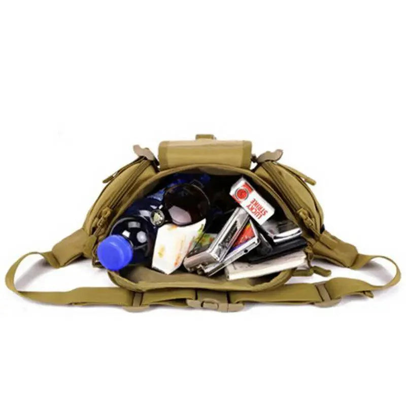 Bolsa de Cintura Táctica Militar Multifuncional para Uso Exterior