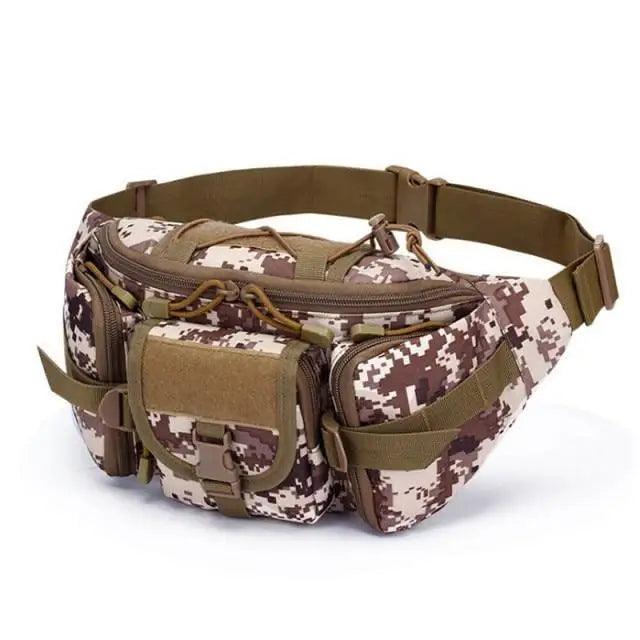 Bolsa de Cintura Táctica Militar Multifuncional para Uso Exterior