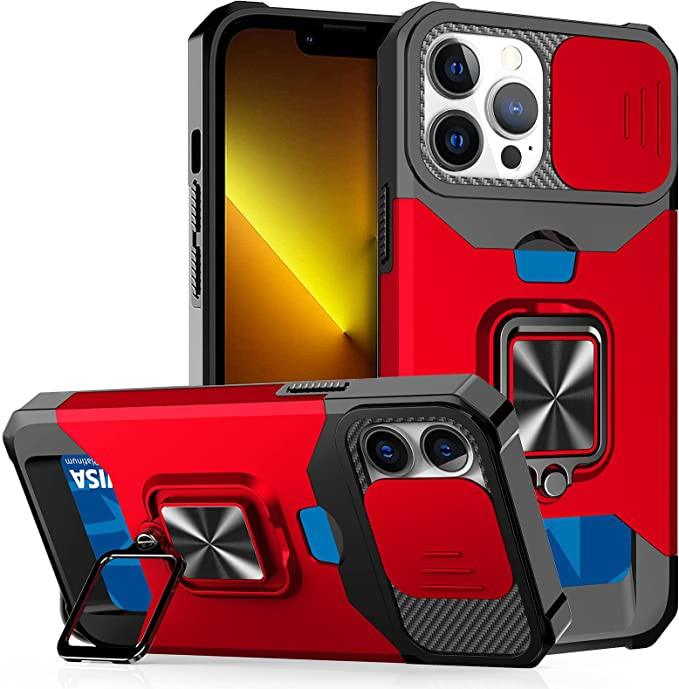 Coque iPhone Premium Multifonctionnelle avec Porte-Cartes