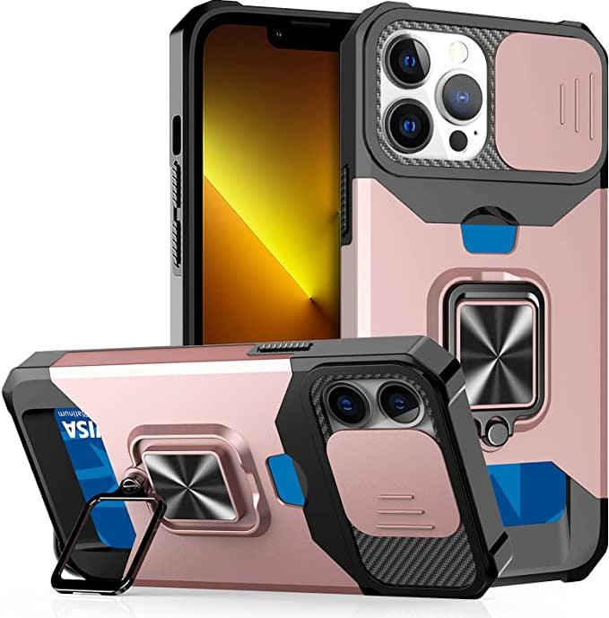 Coque iPhone Premium Multifonctionnelle avec Porte-Cartes