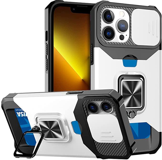 Coque iPhone Premium Multifonctionnelle avec Porte-Cartes