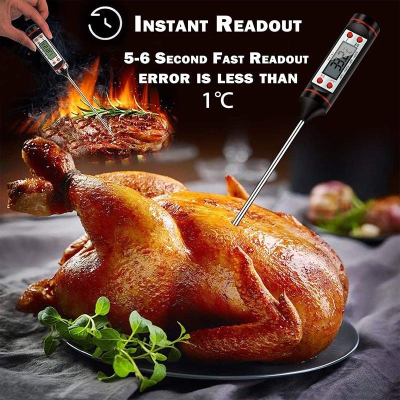 Multifunctional Digital Kitchen Thermometer for Precise Cooking