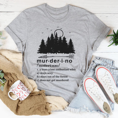 Murderino Noun Tee - Soft Cotton T-Shirt - Korvel