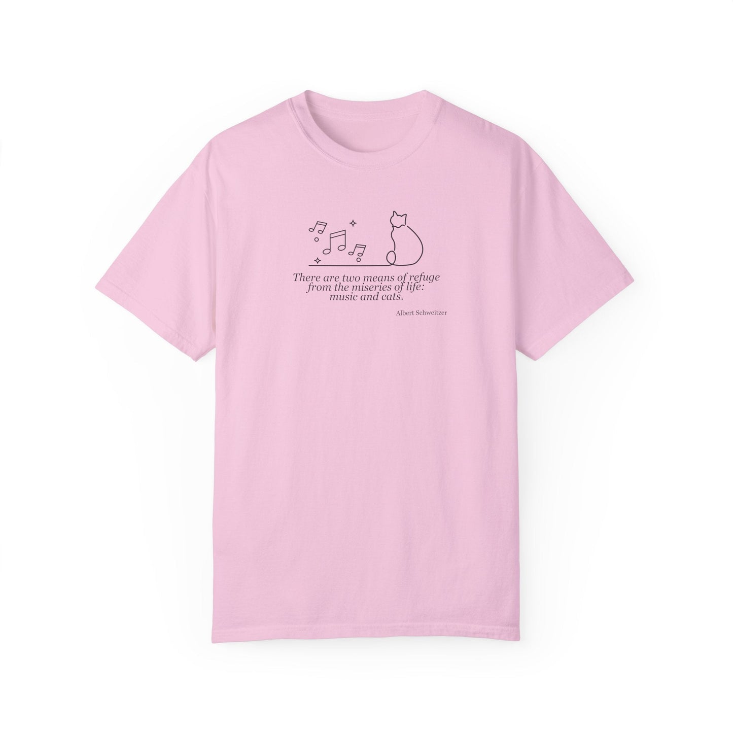Creative Comfort: Musical Cat Unisex T-Shirt - Korvel