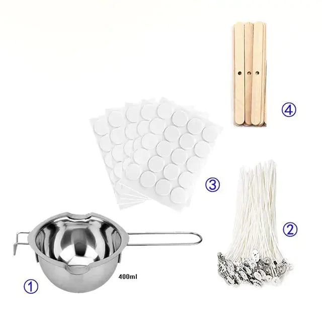 Kit de fournitures pour la fabrication de bougies
