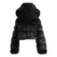 Luxe Faux Fur Cropped Coat for Women