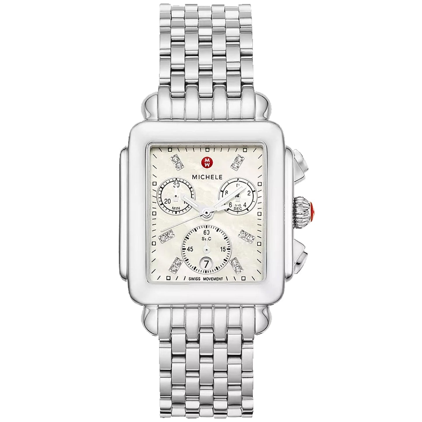 Montre Michele Femme Deco Diamond
