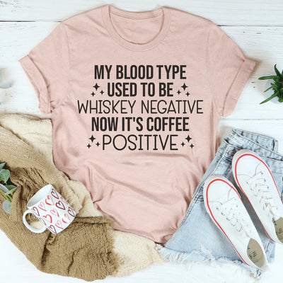 Coffee Positive Tee - Soft & Stylish Everyday Wear