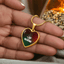My Cat Is My Valentine Heart Pendant Necklace