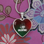 My Cat Is My Valentine Heart Pendant Necklace