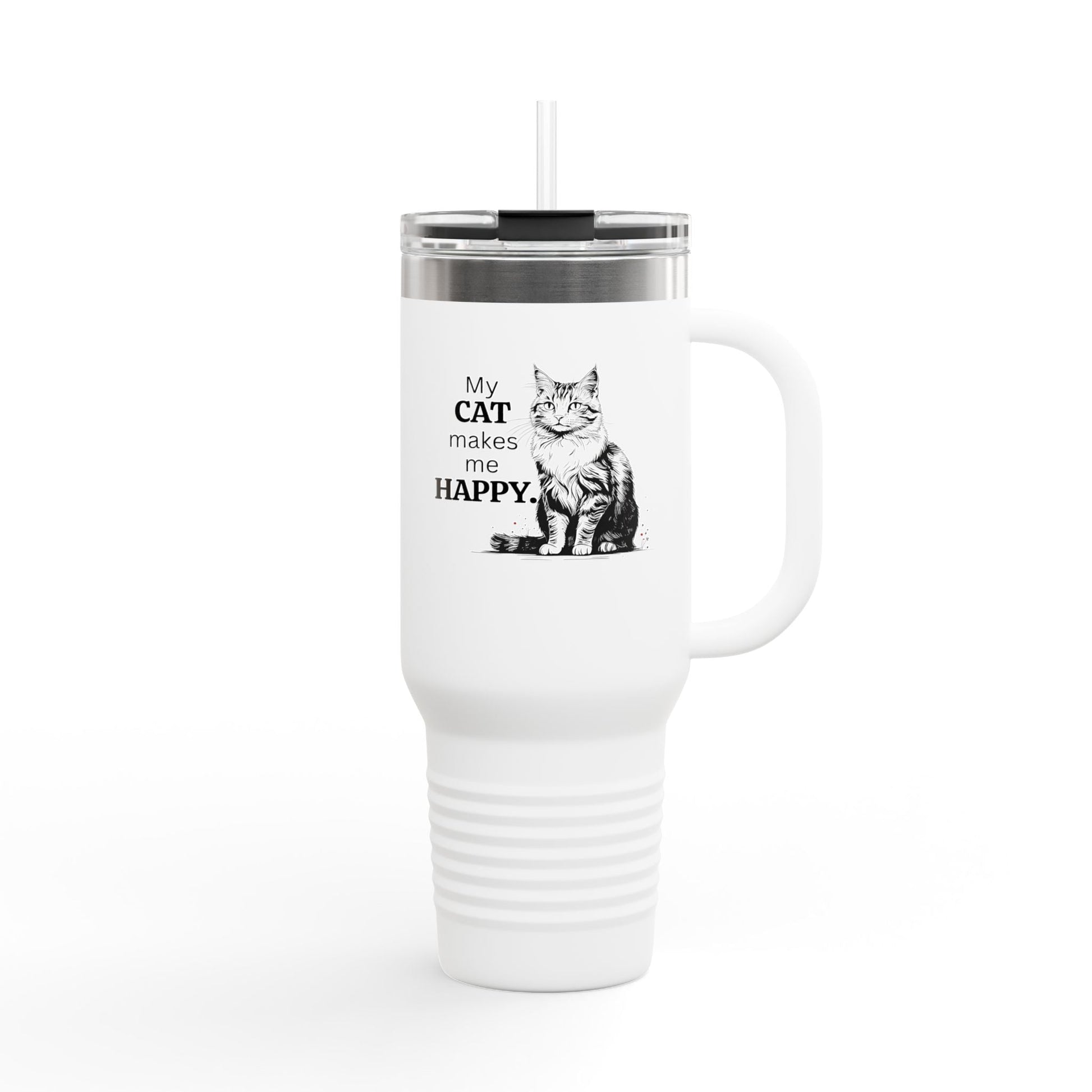 Joyful Cat Lover's 40oz Insulated Mug - Korvel