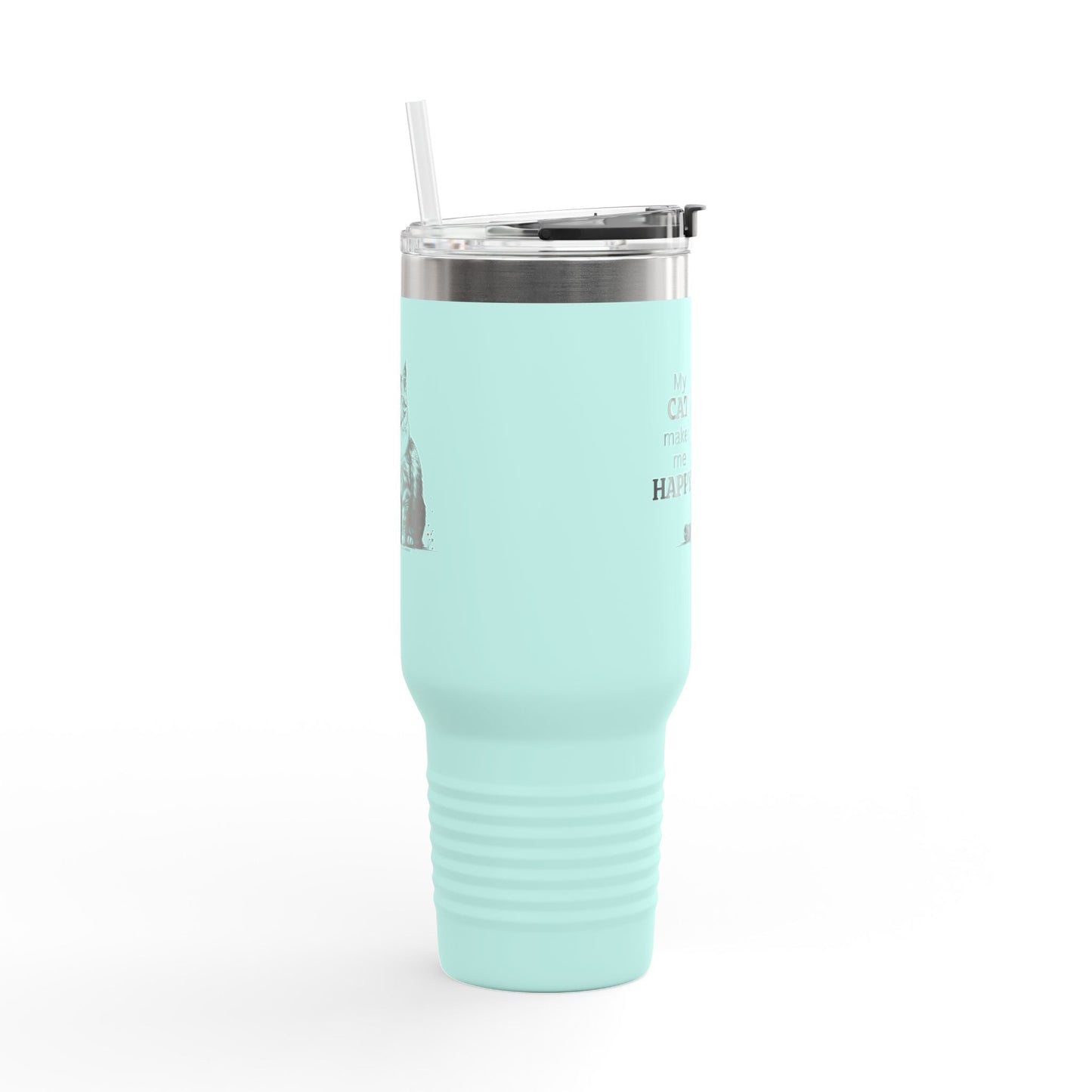 Joyful Cat Lover's 40oz Insulated Mug - Korvel