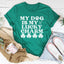 Camiseta Mi perro es mi amuleto de la suerte