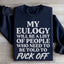 Mi sudadera de elogio