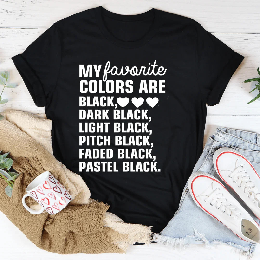 My Favorite Colors Tee - Korvel