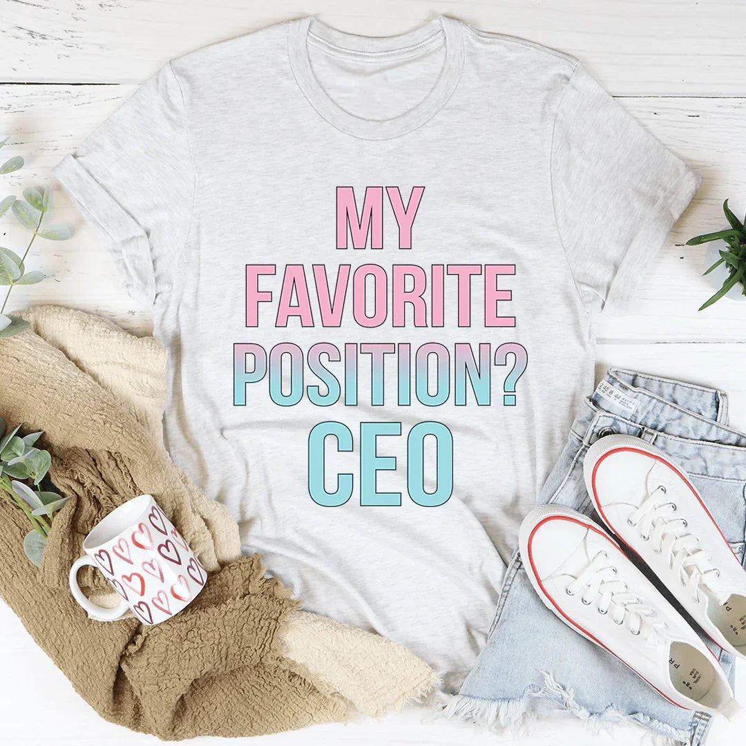 CEO Position Statement Tee - Korvel