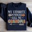 Sudadera "Mis calabazas favoritas me llaman abuela"