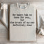 My Heart Has No Room For You Sweatshirt