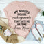 My Hobbies Tee - Premium Cotton T-Shirt