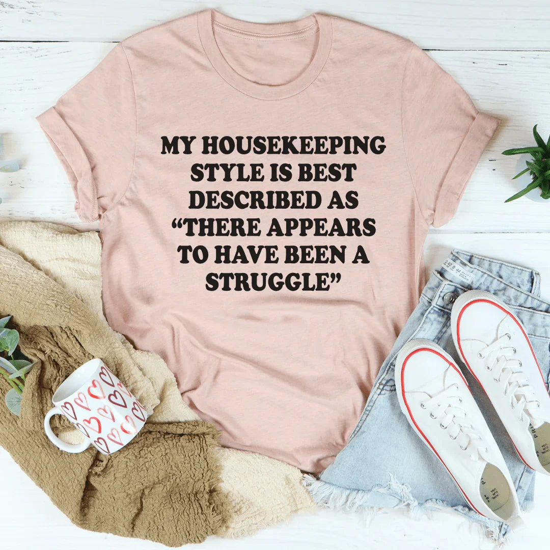 Mi camiseta de estilo de limpieza