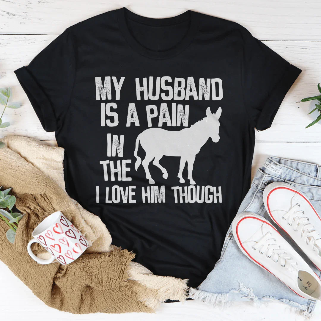 T-shirt humoristique pour mari espiègle