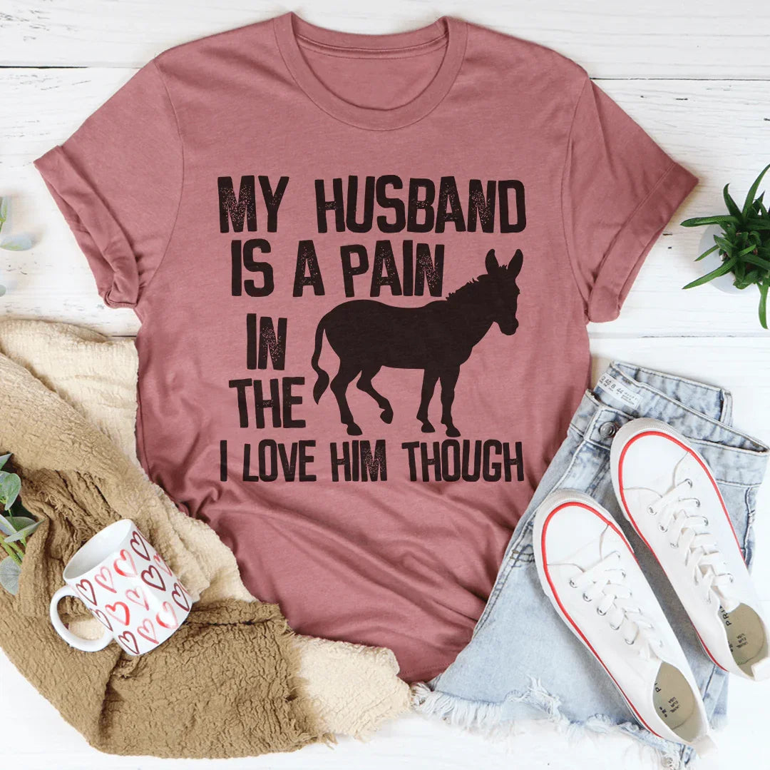 T-shirt humoristique pour mari espiègle