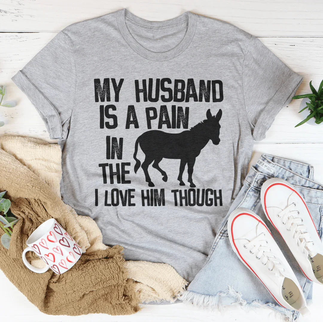 T-shirt humoristique pour mari espiègle
