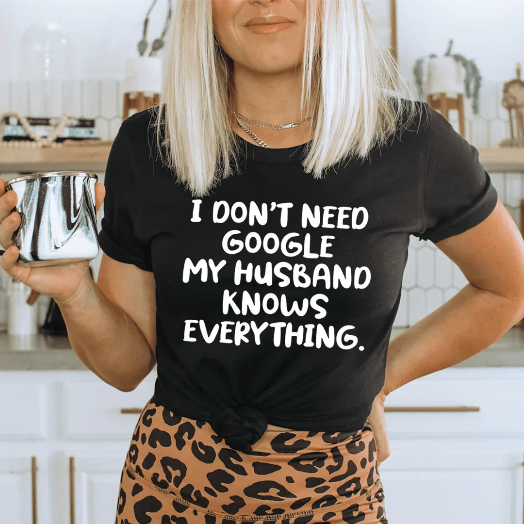 Mi marido lo sabe todo Tee