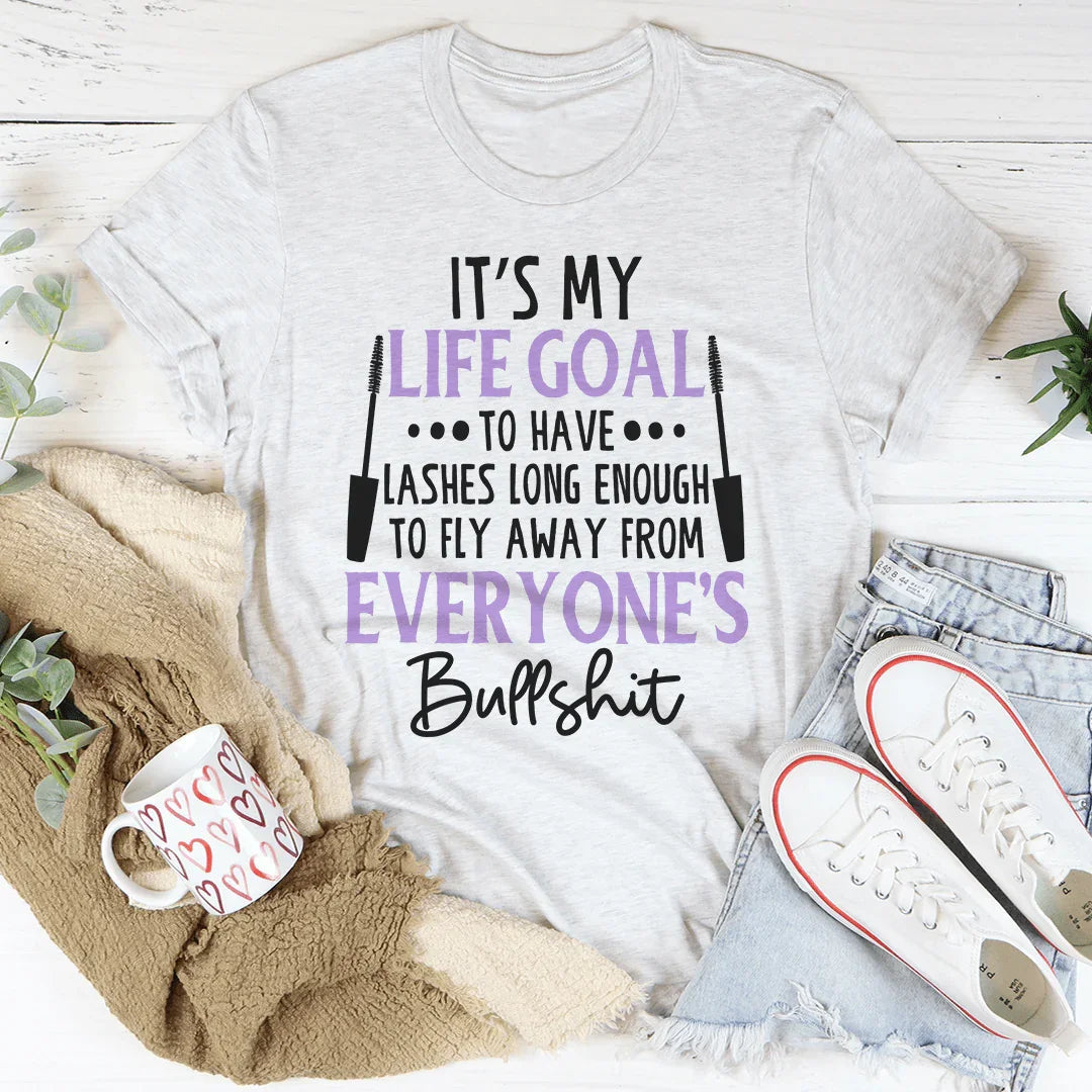 Mi camiseta de meta de vida