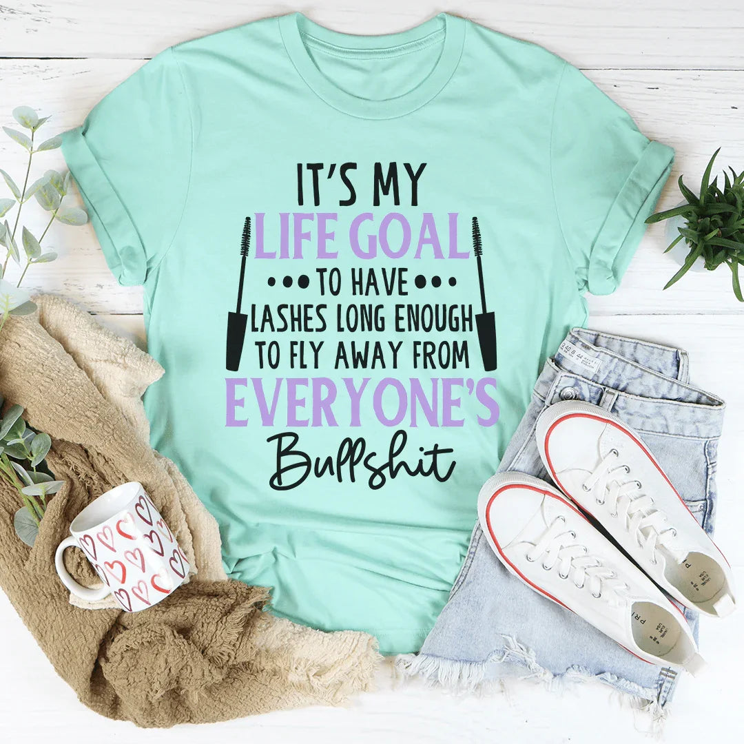 Mi camiseta de meta de vida