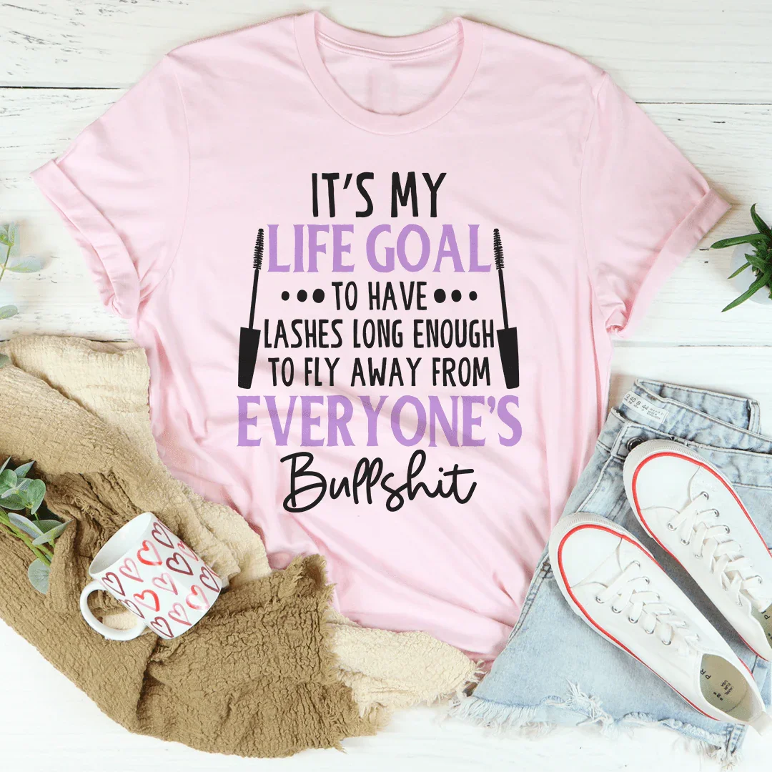Mi camiseta de meta de vida
