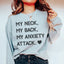 My Neck My Back Premium Sweatshirt