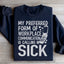 Sudadera Mi Forma Preferida de Comunicación en el Trabajo