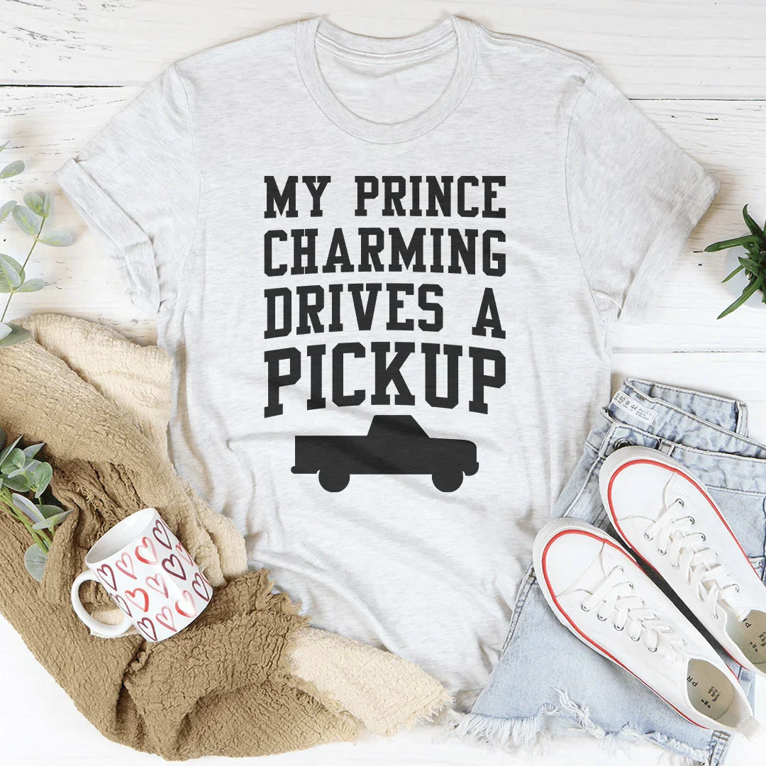 Camiseta Mi Príncipe Azul Conduce una Camioneta