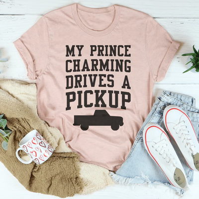 Camiseta Mi Príncipe Azul Conduce una Camioneta