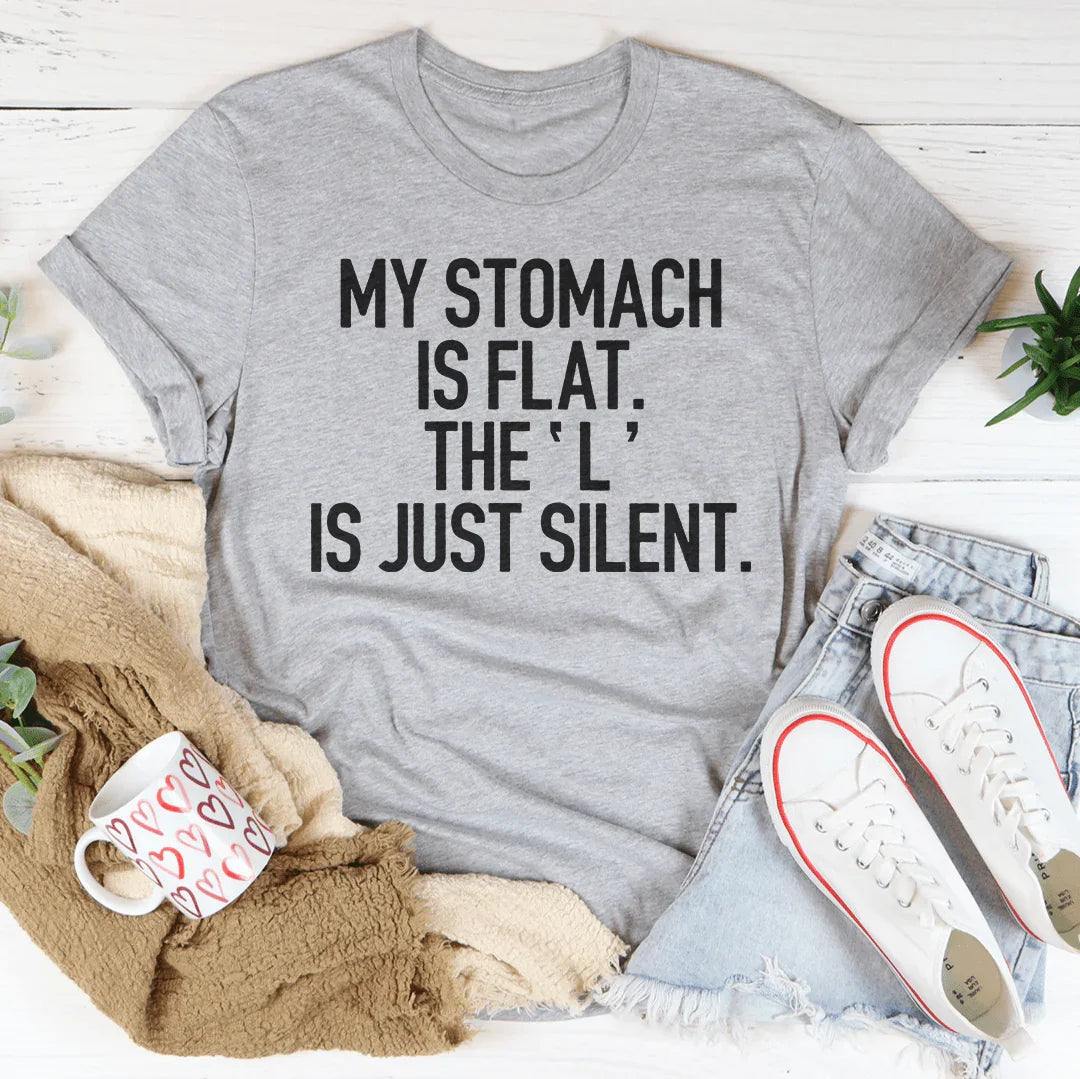 Silent L Tee - Soft Cotton Statement T-Shirt