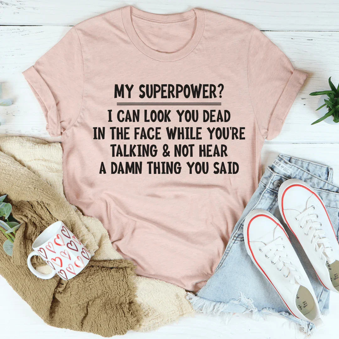 Mon T-shirt Superpouvoir