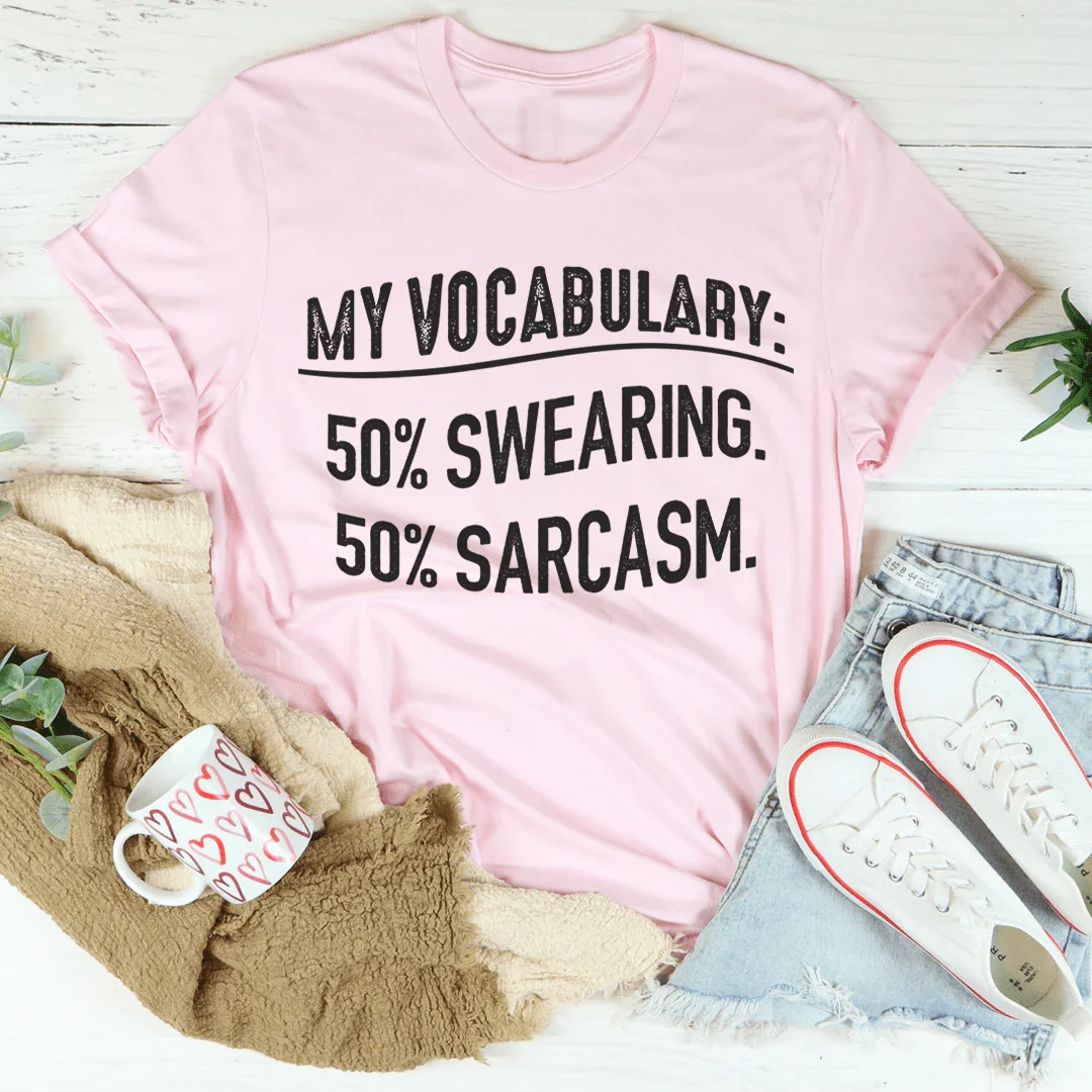 Mi camiseta de vocabulario