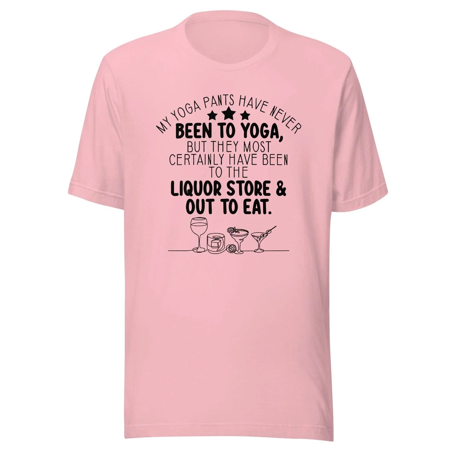 Mi camiseta de pantalones de yoga