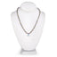 Collar de 32.50 quilates de piedras múltiples en plata esterlina .925