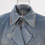 Premium Denim Trench Coat for Effortless Style
