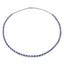 Collier en tanzanite véritable de 10,00 carats en argent sterling