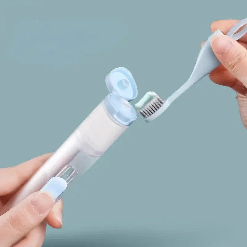 Ensemble de brosse à dents portable pliable